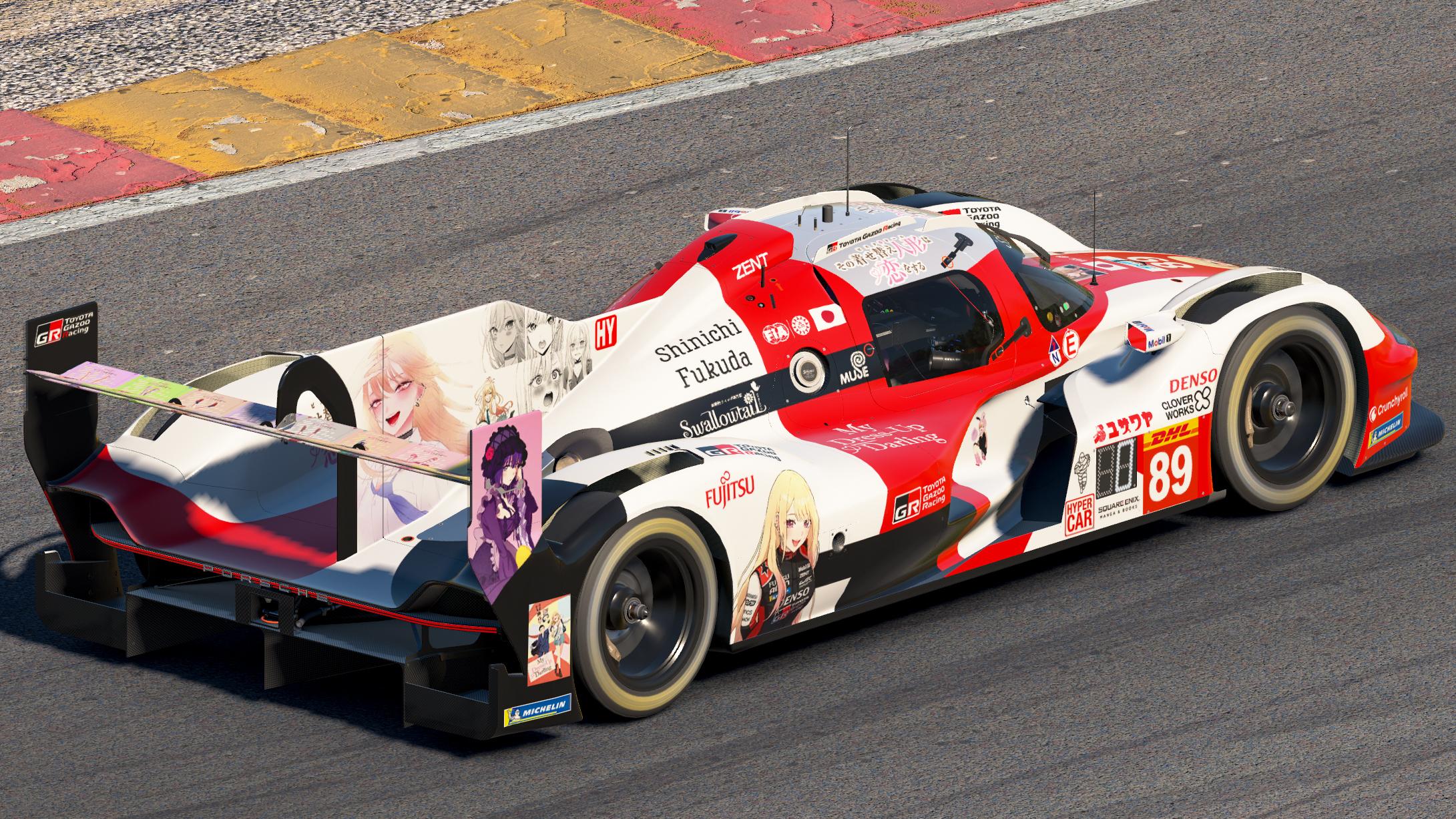 Preview of Marin Kitagawa GR Porsche 963 GTP by Jasper De Jong