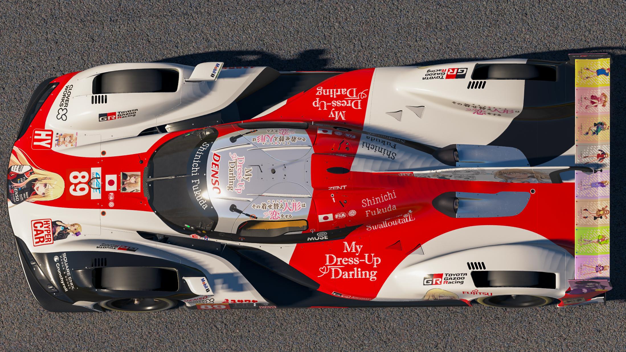 Preview of Marin Kitagawa GR Porsche 963 GTP by Jasper De Jong