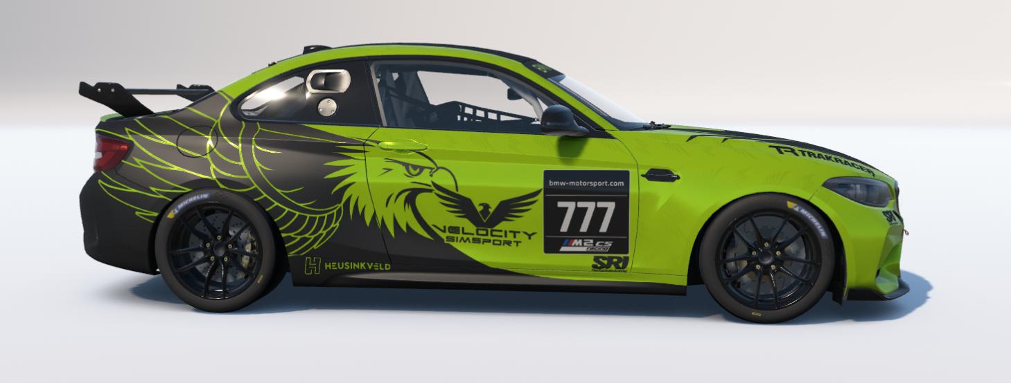 Preview of BMW M2 CS - VELOCITY SIMSPORTS TEAM PAINT (READ DESCRIPTION) by Colin C.