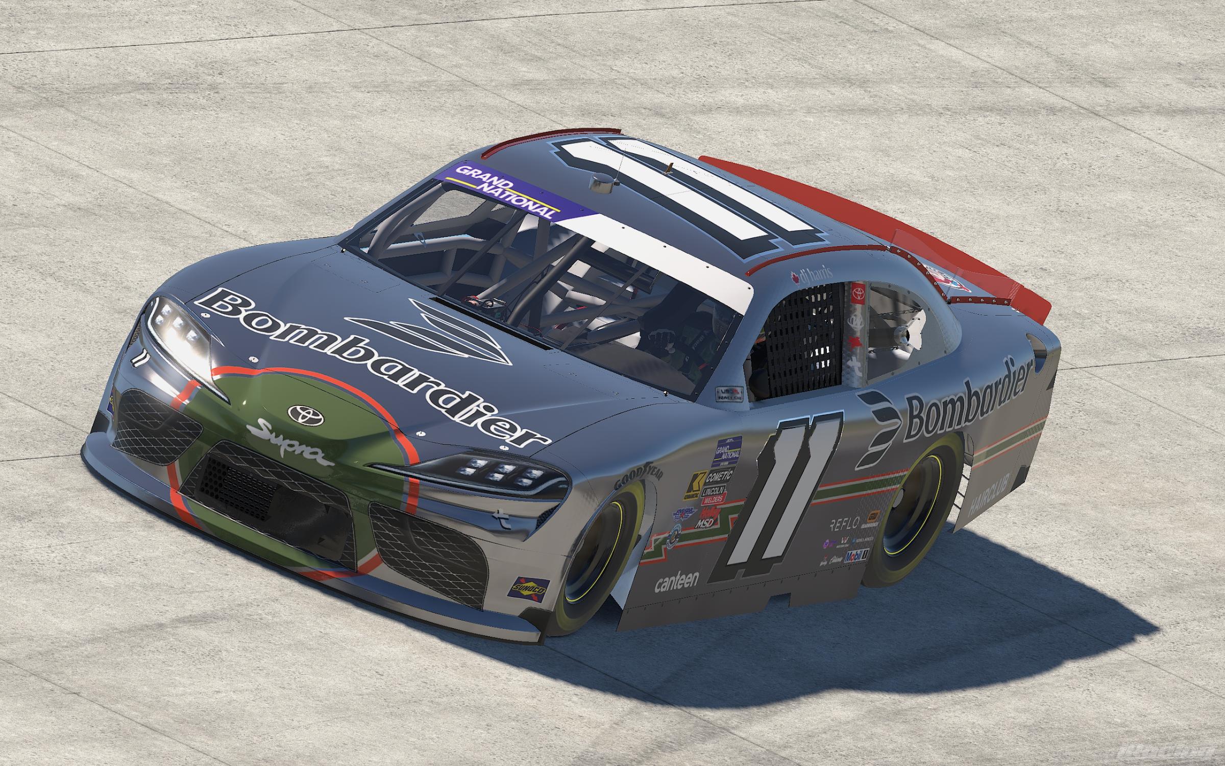 Preview of #11 - DJ Harris - Bombardier "Canadian Colonial Airways" Toyota Supra by Darrel Harris