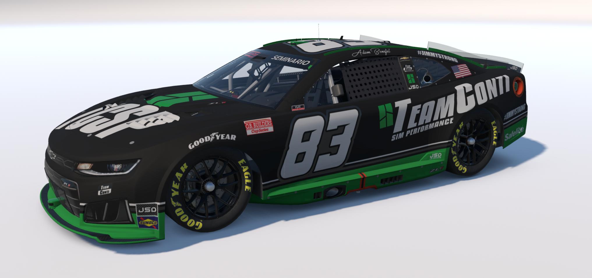 Preview of Adam Benefiel 83 TCSP 2026 BH Throwback V1 O.B. Chevy NG by Johan L S.