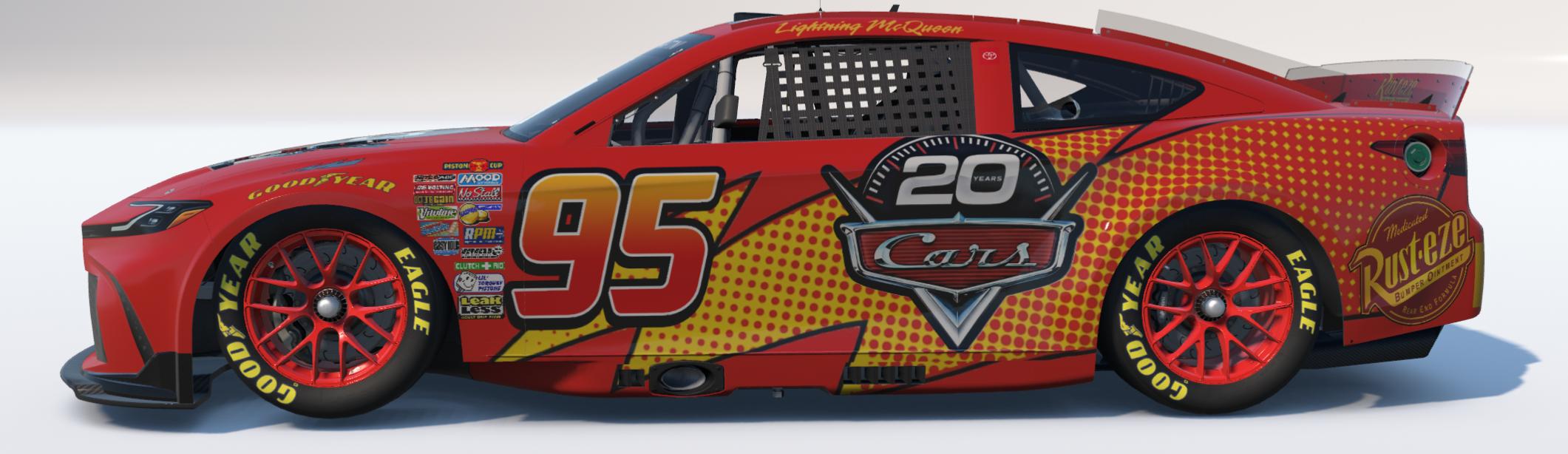 Preview of Disney Pixar Cars 20th Anniversary Camry (Custom Number 95) by Logan Martini