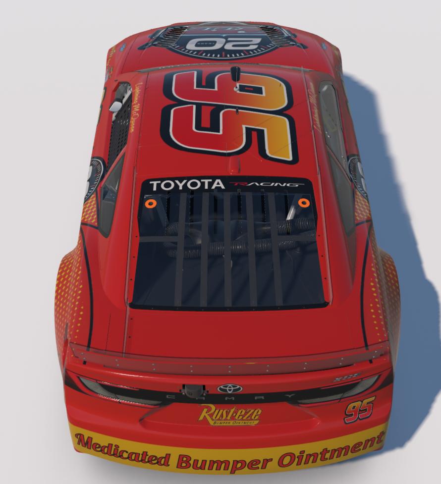 Preview of Disney Pixar Cars 20th Anniversary Camry (Custom Number 95) by Logan Martini