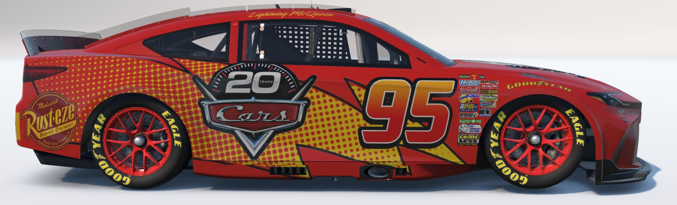Preview of Disney Pixar Cars 20th Anniversary Camry (Custom Number 95) by Logan Martini
