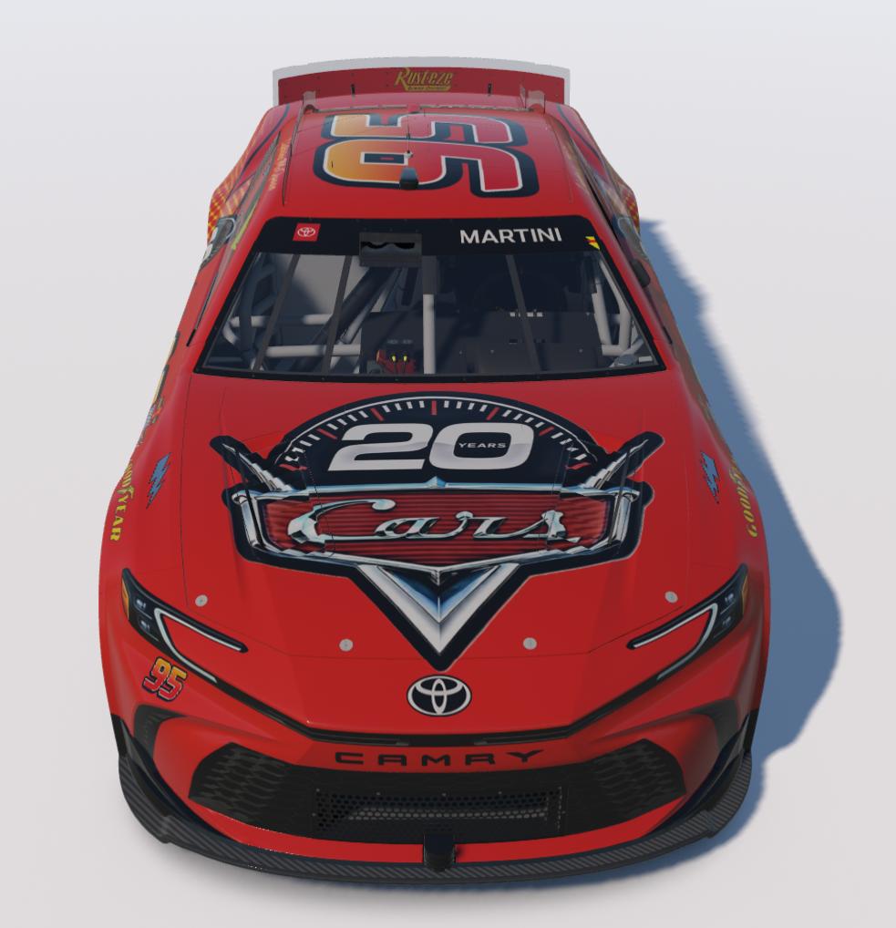 Preview of Disney Pixar Cars 20th Anniversary Camry (Custom Number 95) by Logan Martini