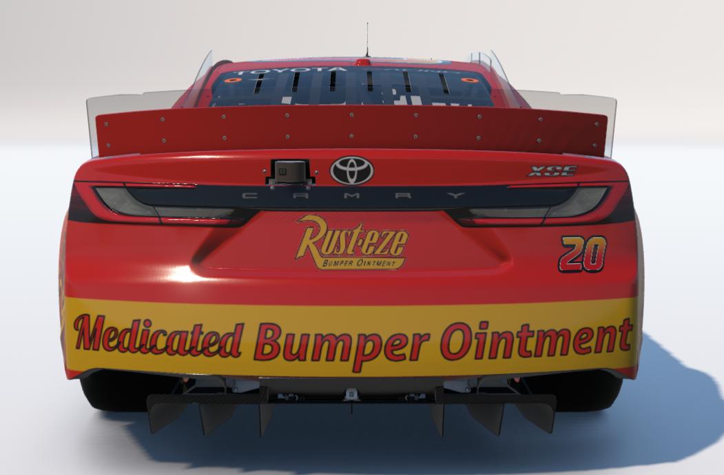 Preview of Disney Pixar Cars 20th Anniversary Camry (Custom Number 20) by Logan Martini