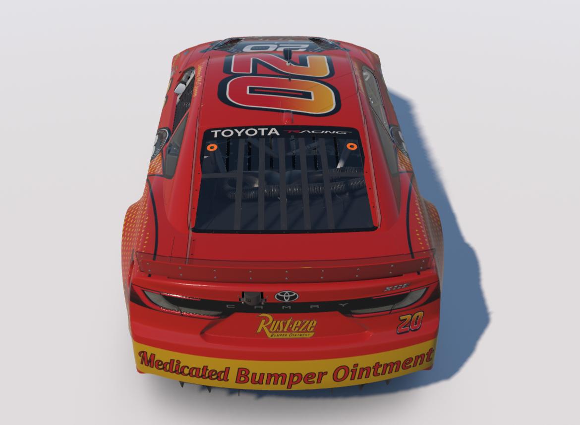 Preview of Disney Pixar Cars 20th Anniversary Camry (Custom Number 20) by Logan Martini