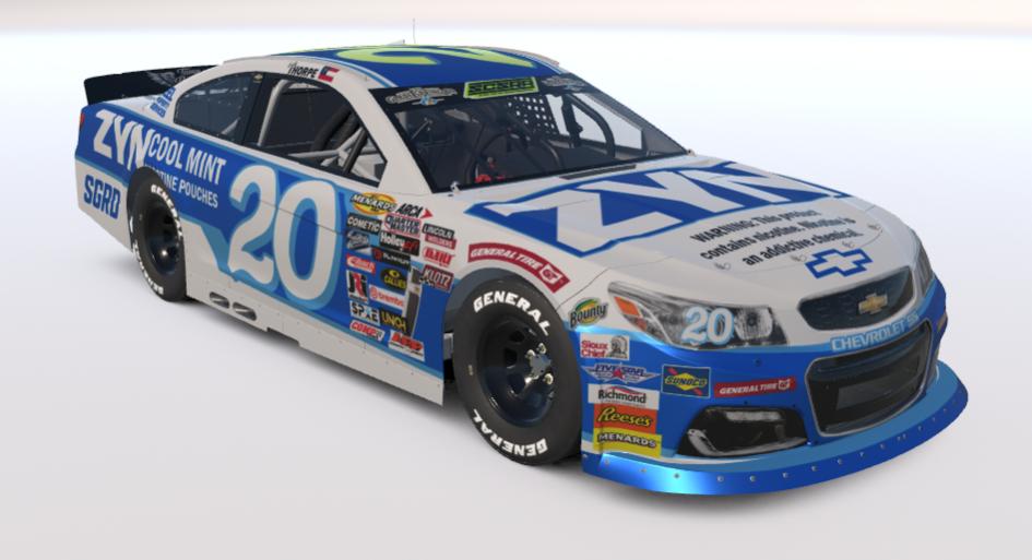 Preview of SCSRA Cale Thorpe ZYN Cool Mint Chevrolet SS (Sim Stamped) by Samuel Greene