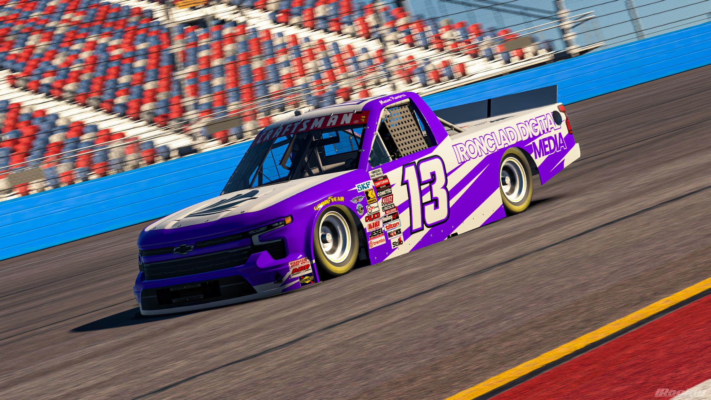 Preview of Ironclad Digital Media | Chevrolet Silverado Purple by Mason Ramirez
