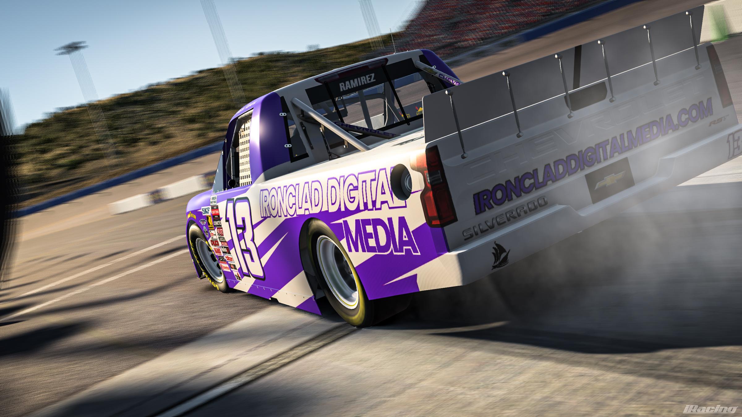 Preview of Ironclad Digital Media | Chevrolet Silverado Purple by Mason Ramirez