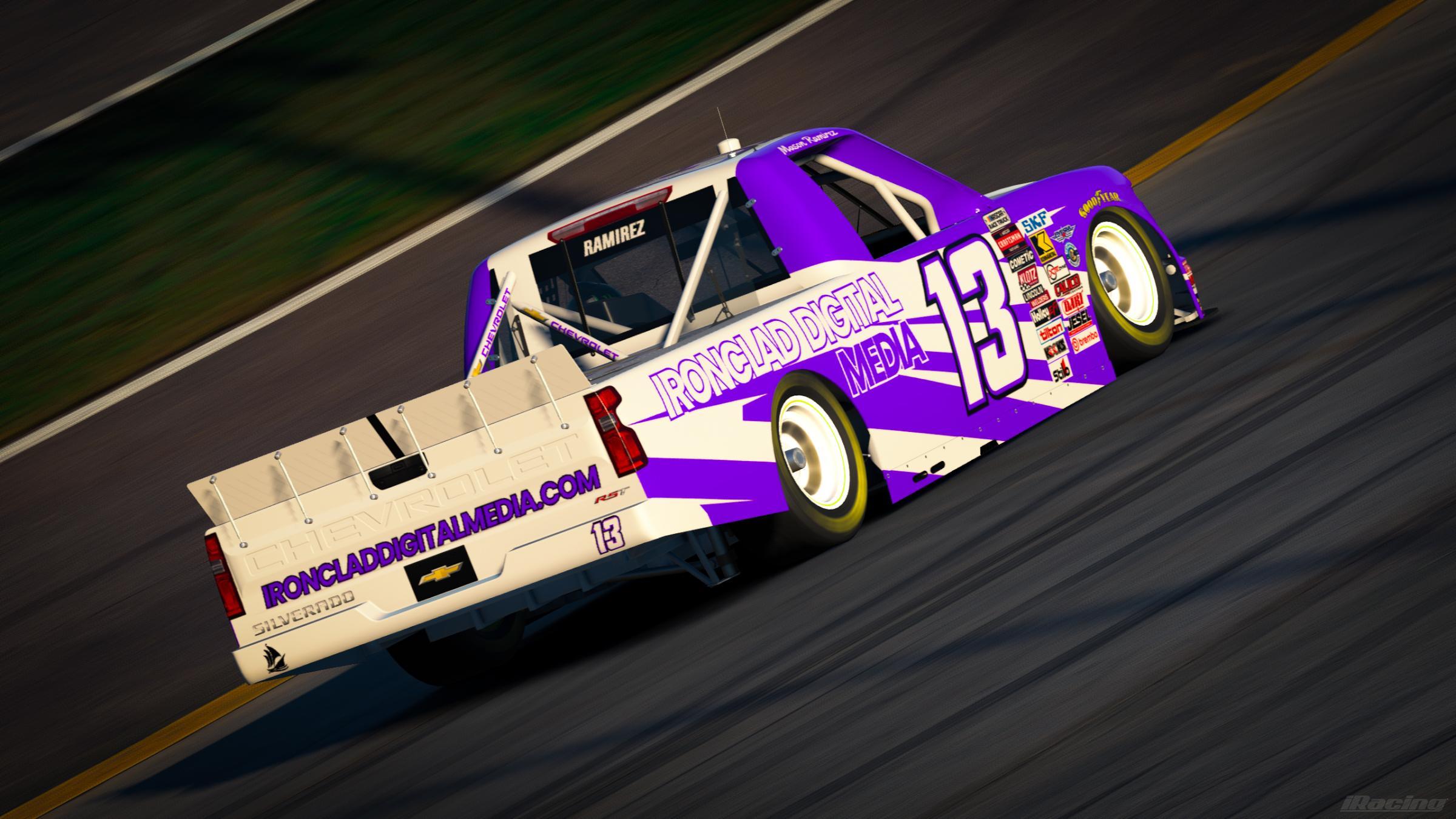 Preview of Ironclad Digital Media | Chevrolet Silverado Purple by Mason Ramirez