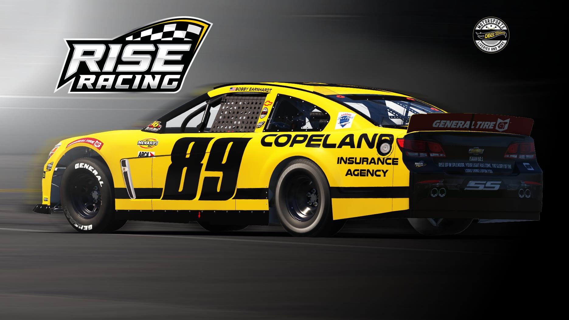 Preview of Bobby Earnhardt 2026 Daytona Test 2001 Corvette Throwback - #89 by Joe R Wells