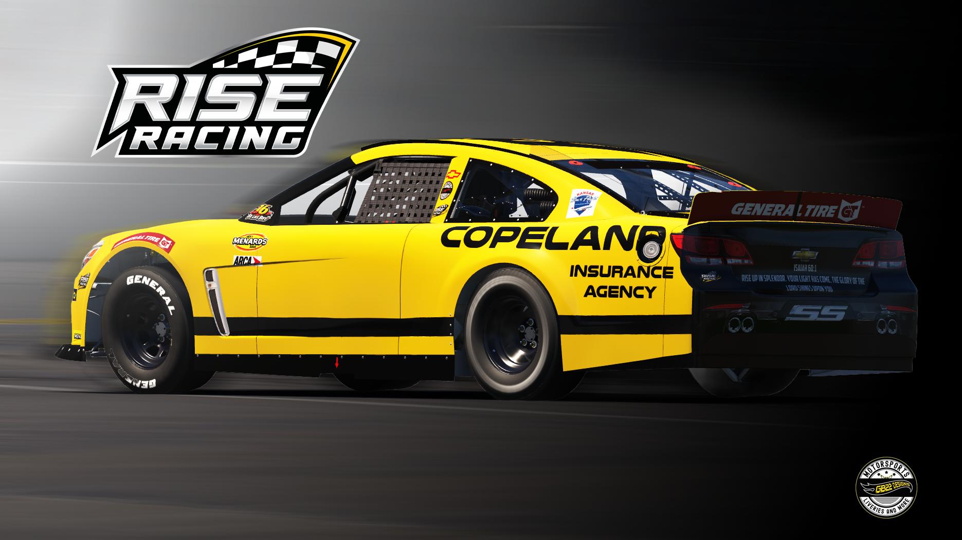 Preview of Bobby Earnhardt 2026 Daytona Test 2001 Corvette Throwback - No # by Joe R Wells