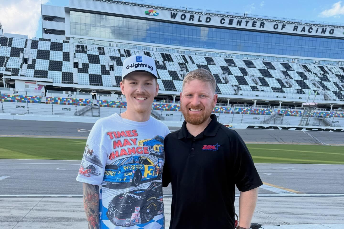 Preview of Bobby Earnhardt 2026 Daytona Test 2001 Corvette Throwback - No # by Joe R Wells