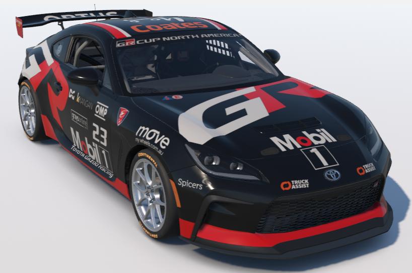 Preview of Toyota GR86 - Gazoo Racing Mobil1 (V8 Supercar) by Steve K.