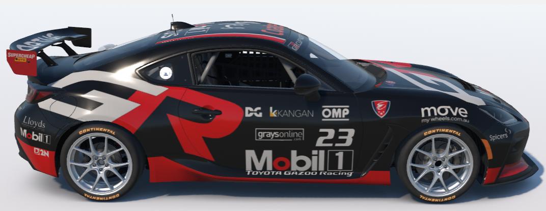 Preview of Toyota GR86 - Gazoo Racing Mobil1 (V8 Supercar) by Steve K.