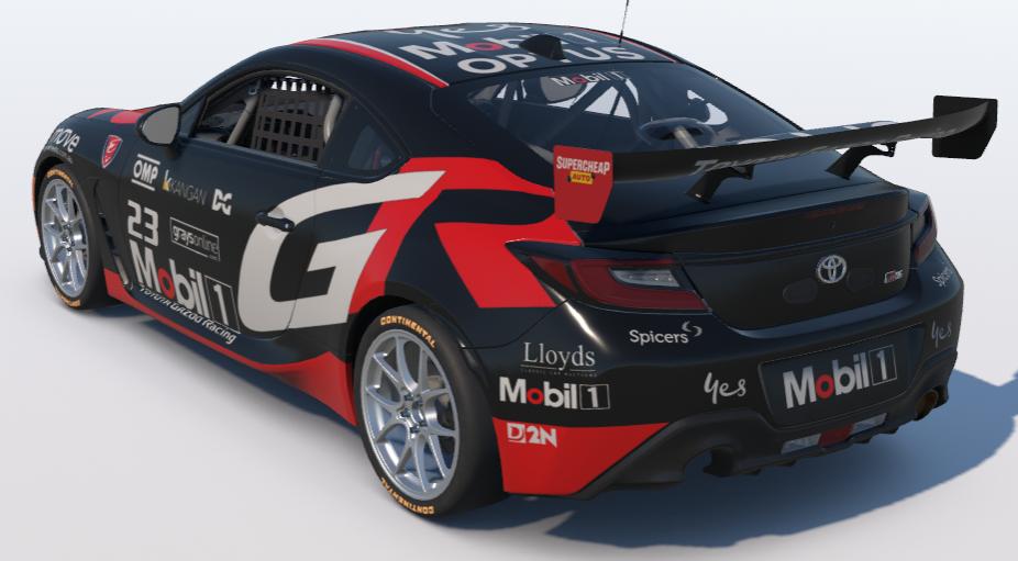 Preview of Toyota GR86 - Gazoo Racing Mobil1 (V8 Supercar) by Steve K.