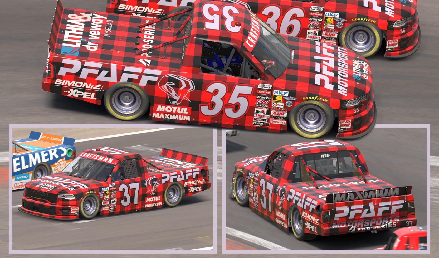 Preview of Nascar Truck Ram Pfaff by Clyde Coman