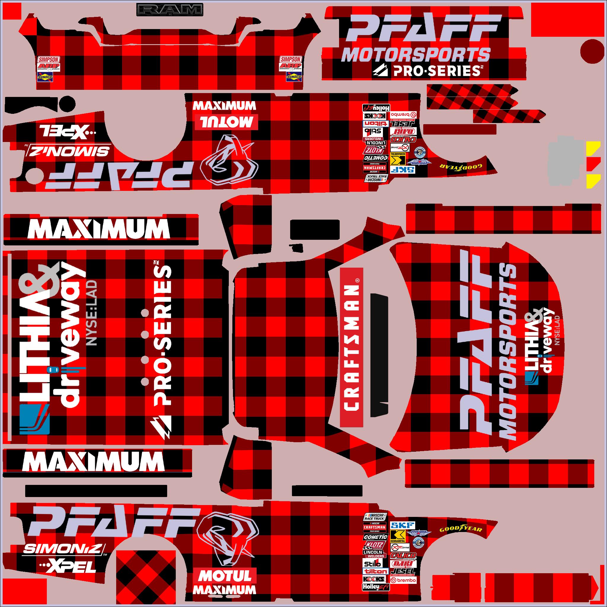 Preview of Nascar Truck Ram Pfaff by Clyde Coman