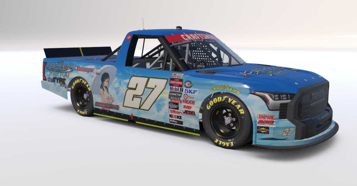 Preview of Hammergirl Anime/Weathering with You #27 HoloTYPE Racing Tundra - SRL by Nickolas M.