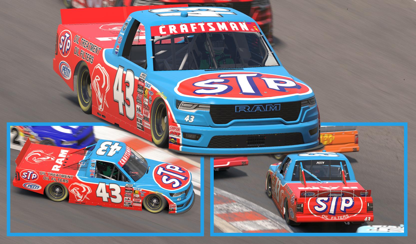 Preview of Nascar Truck Ram Petty STP by Clyde Coman