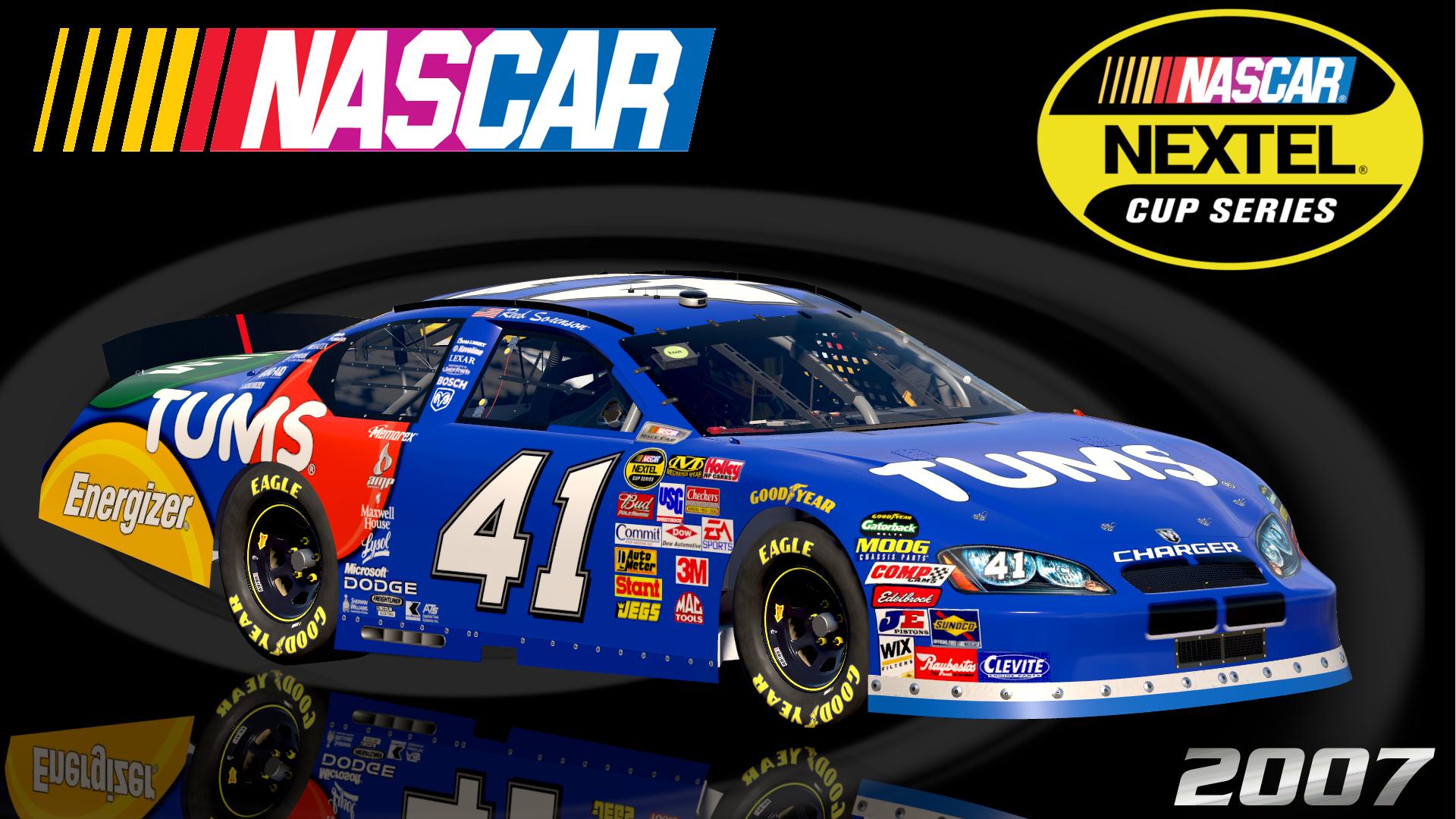 Preview of #41 Reed Sorenson 2007 Tums Dodge Charger by Christian Budd