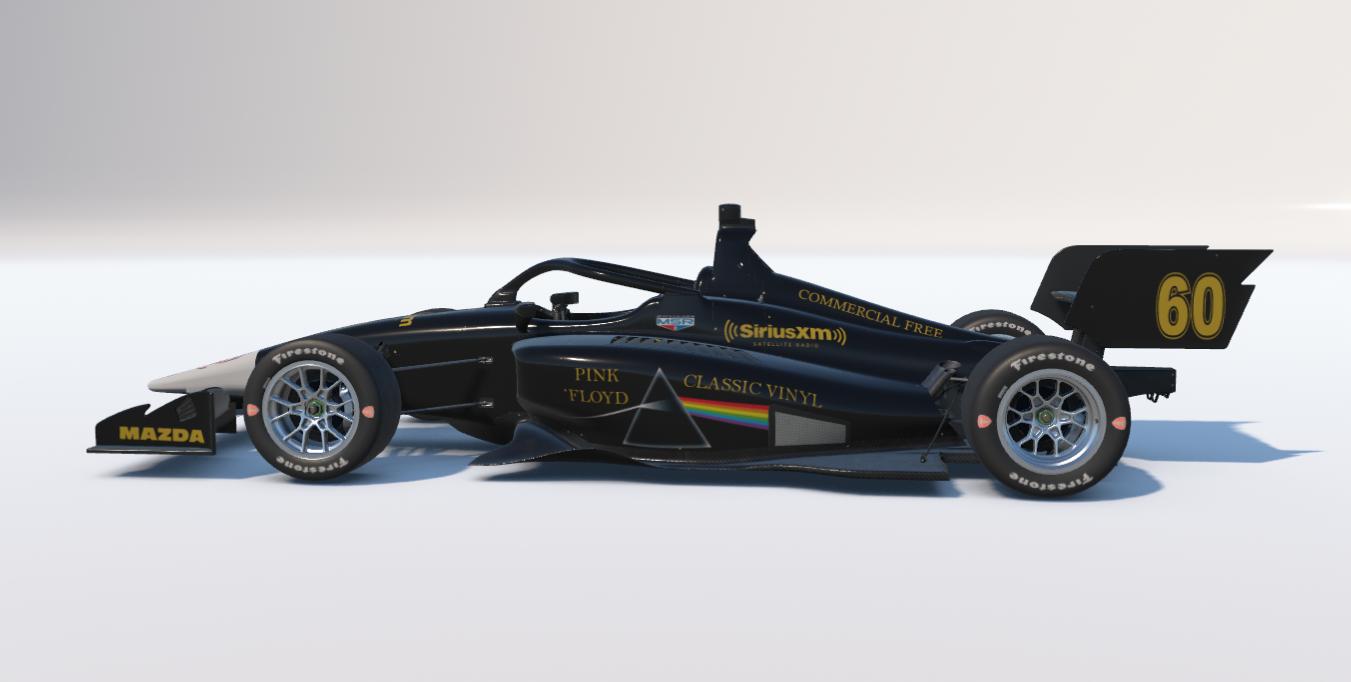 Preview of SiriusXM Sponsored Dallara IL-15 Featuring Pink Floyd by Randy Lloyd