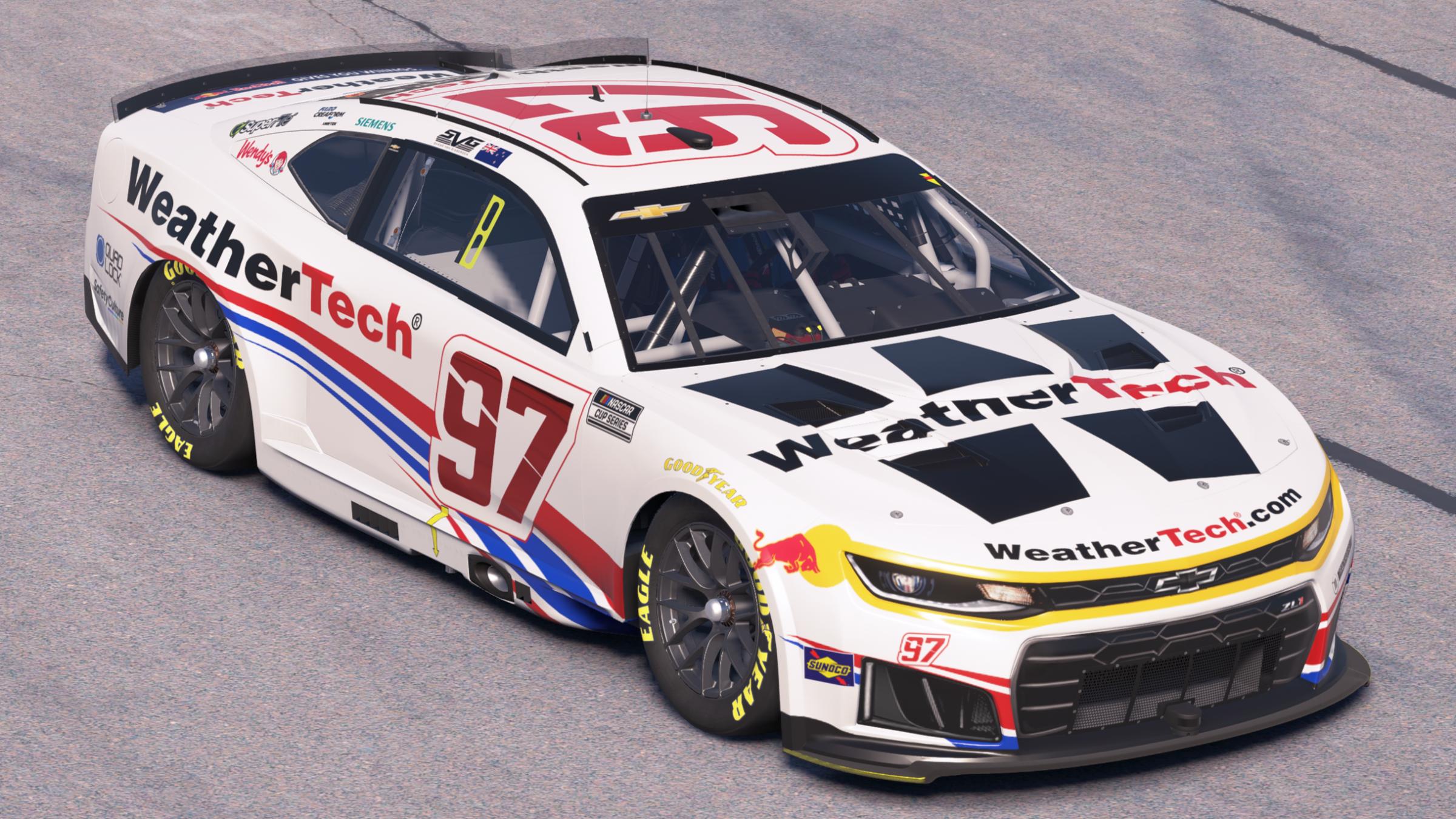 Preview of Shane van Gisbergen Trackhouse Racing WeatherTech by Mick J.