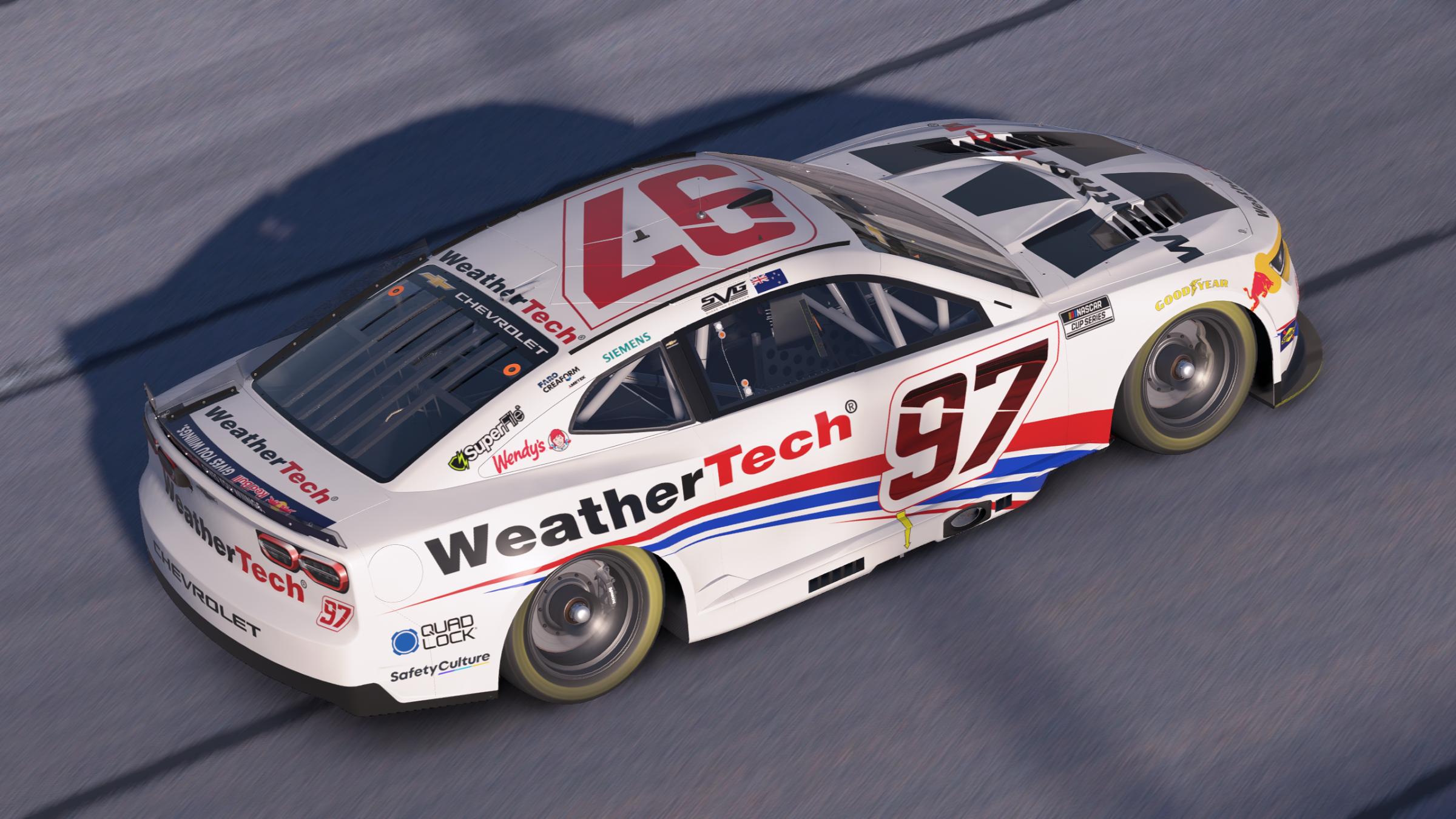 Preview of Shane van Gisbergen Trackhouse Racing WeatherTech by Mick J.