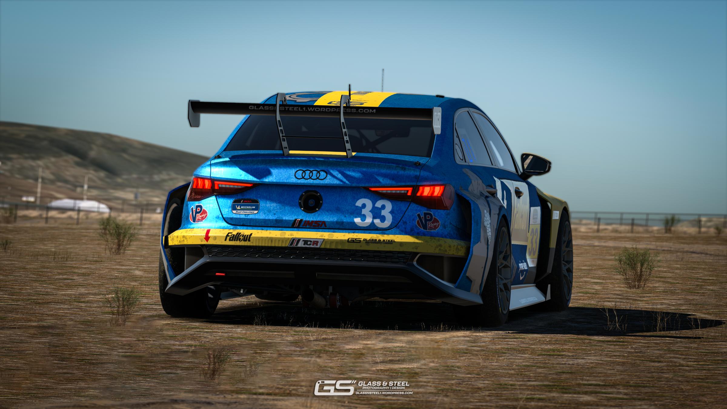 Preview of Fallout Audi RS3 LMS Gen 2 TCR by Jason C Lin