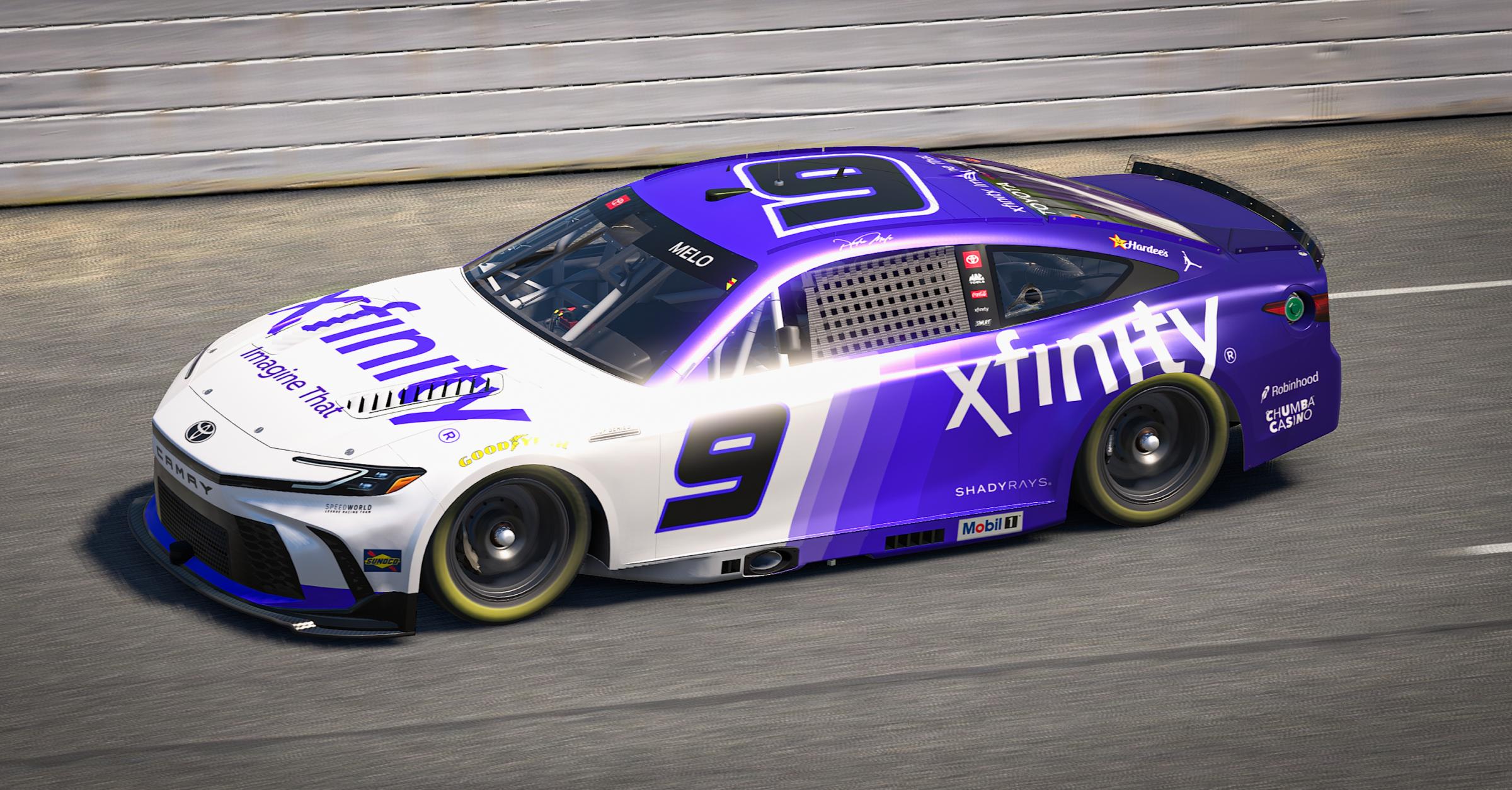 Preview of 2026 Xfinity Toyota Camry Next Gen Fictional by Pedro S Melo