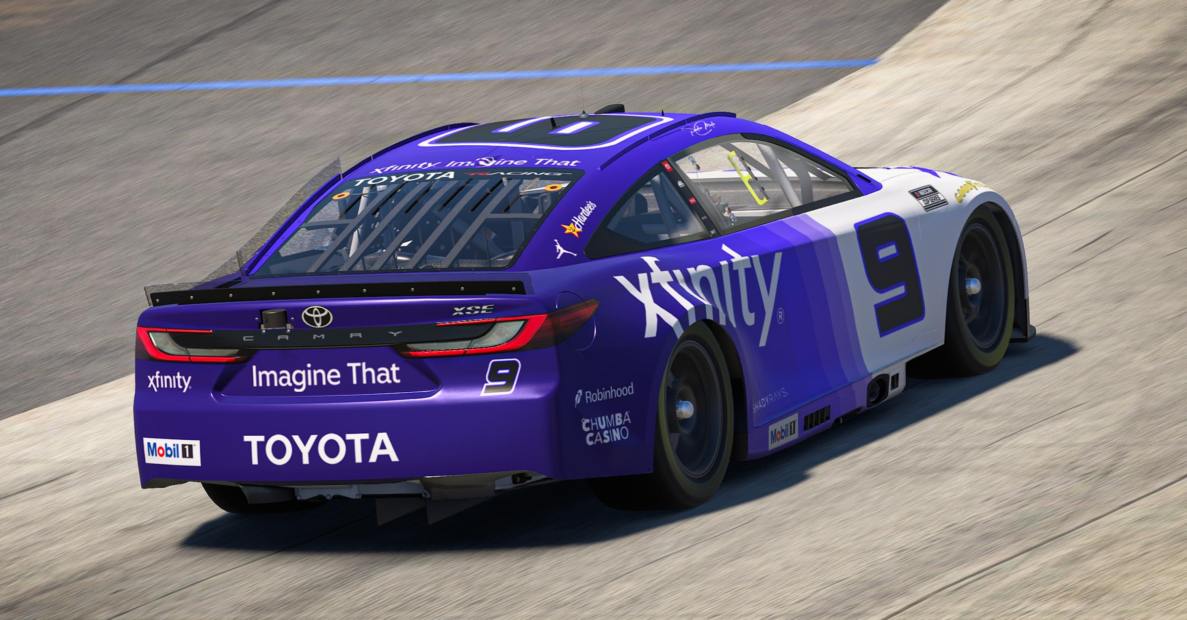Preview of 2026 Xfinity Toyota Camry Next Gen Fictional by Pedro S Melo