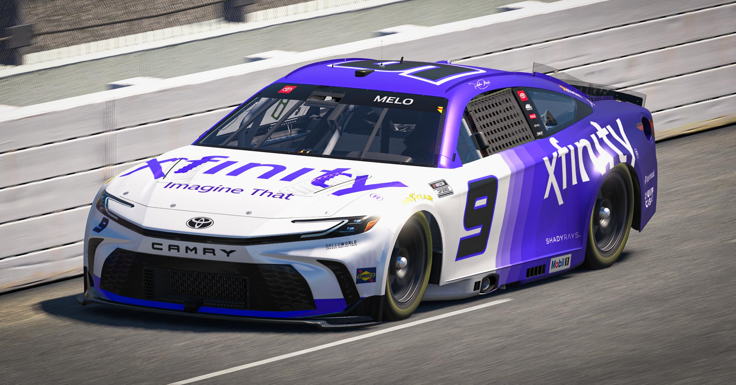 Preview of 2026 Xfinity Toyota Camry Next Gen Fictional by Pedro S Melo