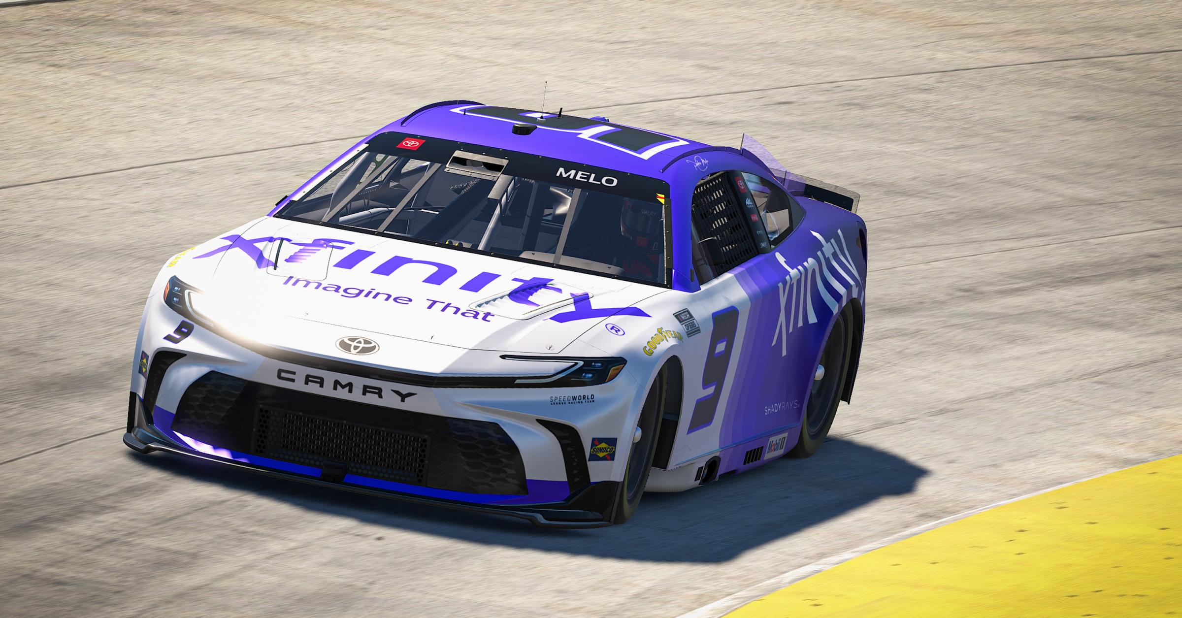 Preview of 2026 Xfinity Toyota Camry Next Gen Fictional by Pedro S Melo