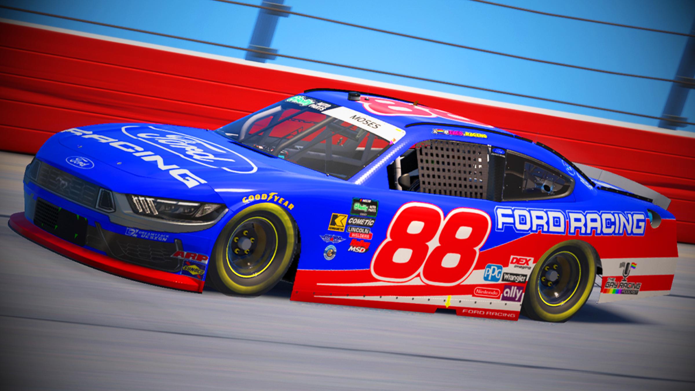 Preview of Ford Racing Throwback - 2000 Dale Jarrett Ford Quality Care by Zack Moses