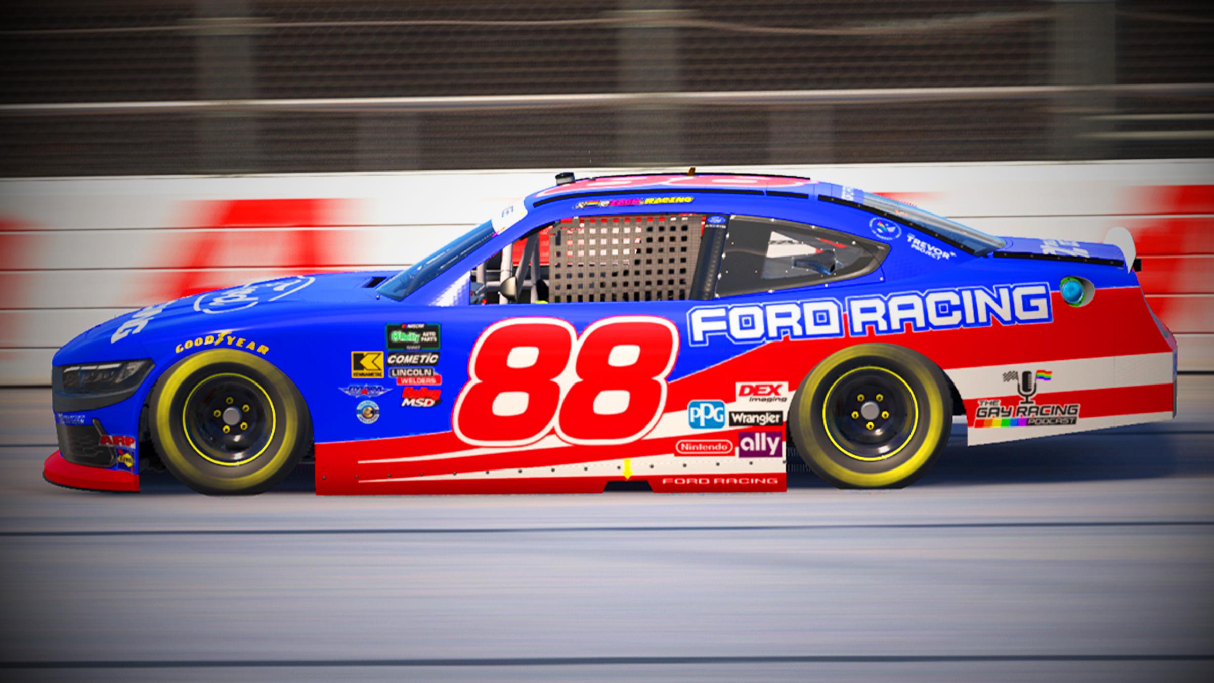 Preview of Ford Racing Throwback - 2000 Dale Jarrett Ford Quality Care by Zack Moses