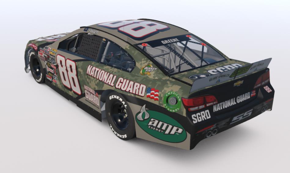 Preview of SCSRA Austin Fassett National Guard Camo Recreation Chevrolet SS (Custom 88) by Samuel Greene