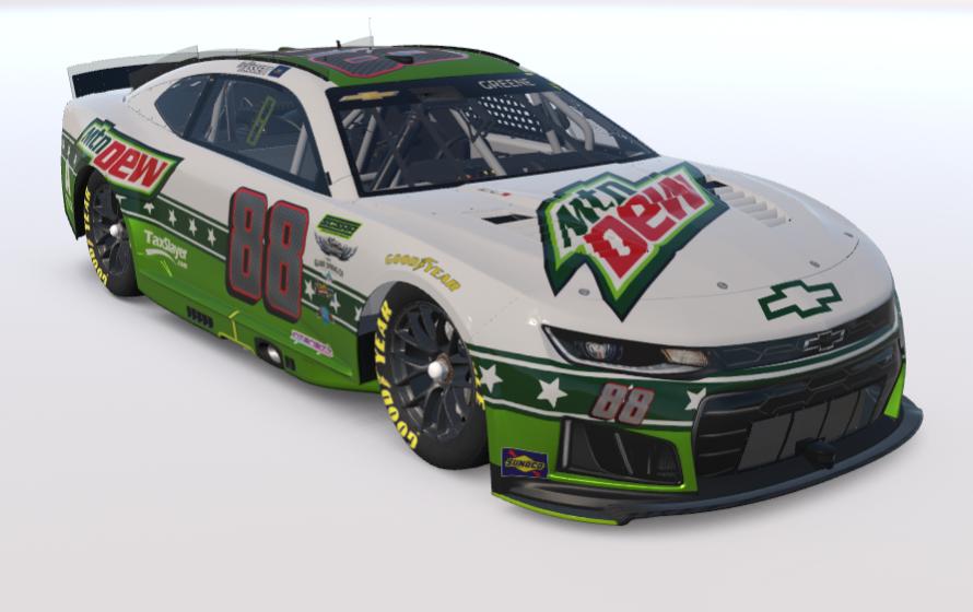 Preview of SCSRA Austin Fassett Mtn Dew Special Recreation Chevrolet Camaro (Custom 88) by Samuel Greene