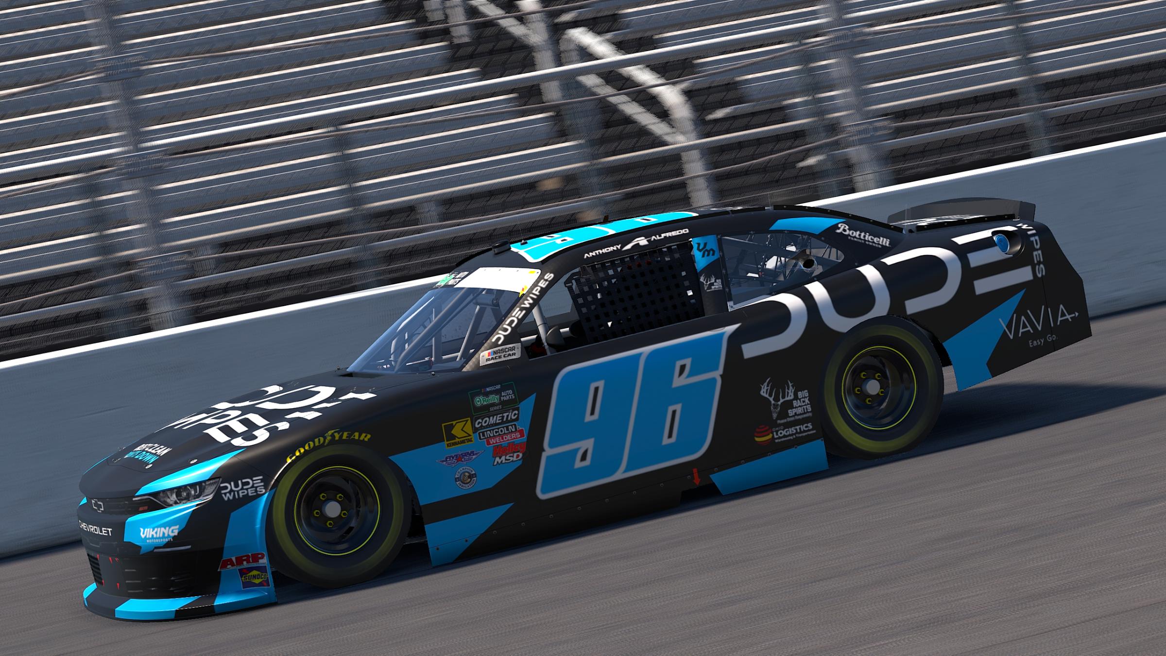 Preview of Anthony Alfredo Dude Wipes Viking Motorsports 96 (2026) by Sean Rowe