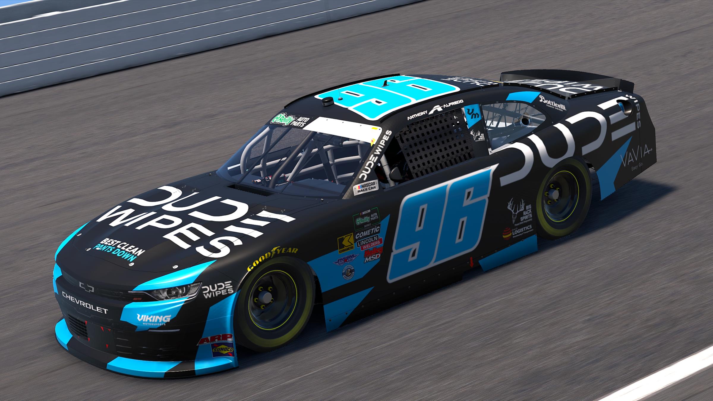 Preview of Anthony Alfredo Dude Wipes Viking Motorsports 96 (2026) by Sean Rowe