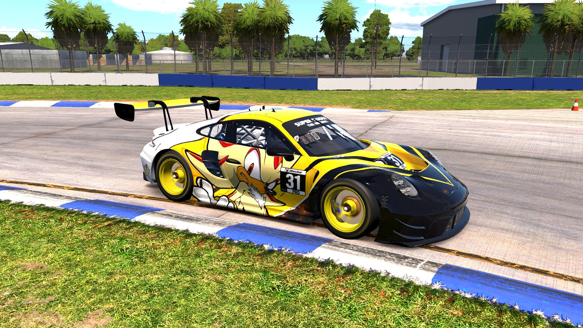 Preview of Super Shadow The Hedgehog - Porsche GT3 by &Oacute;scar D.