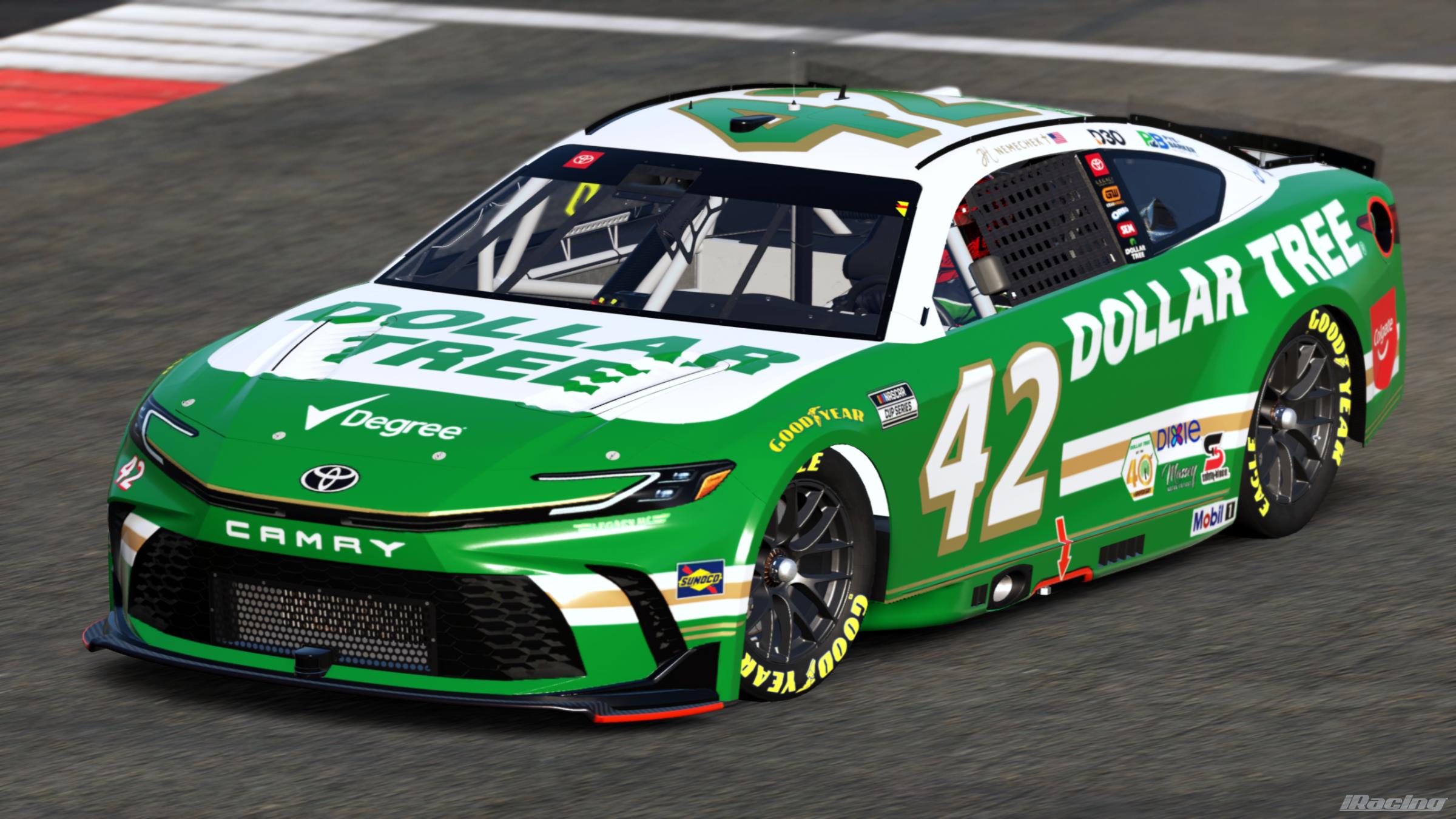 Preview of John Hunter Nemechek 2026 Dollar Tree (Sim #) by Gary P.