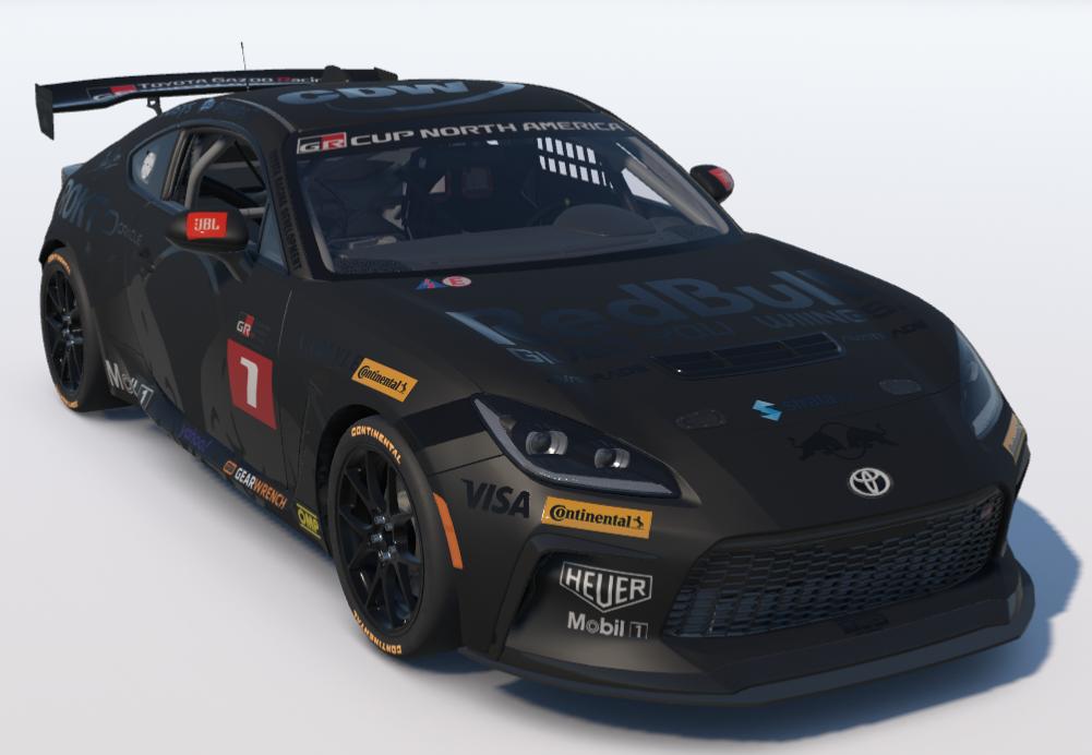 Preview of Ghost Red Bull Toyota GR86 by Ronald Lawson2