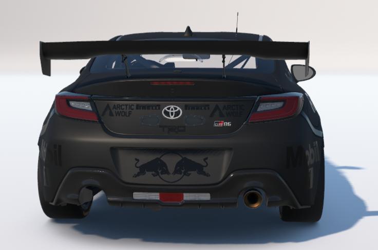 Preview of Ghost Red Bull Toyota GR86 by Ronald Lawson2