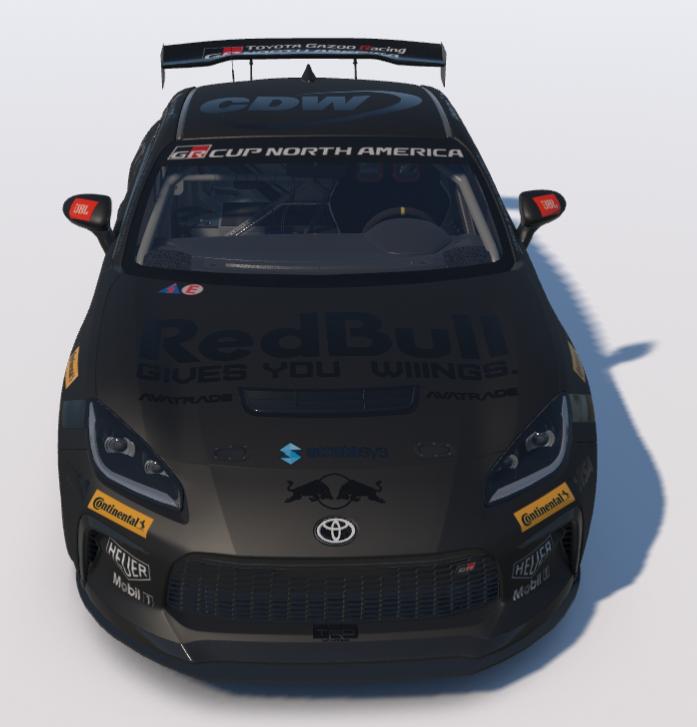 Preview of Ghost Red Bull Toyota GR86 by Ronald Lawson2