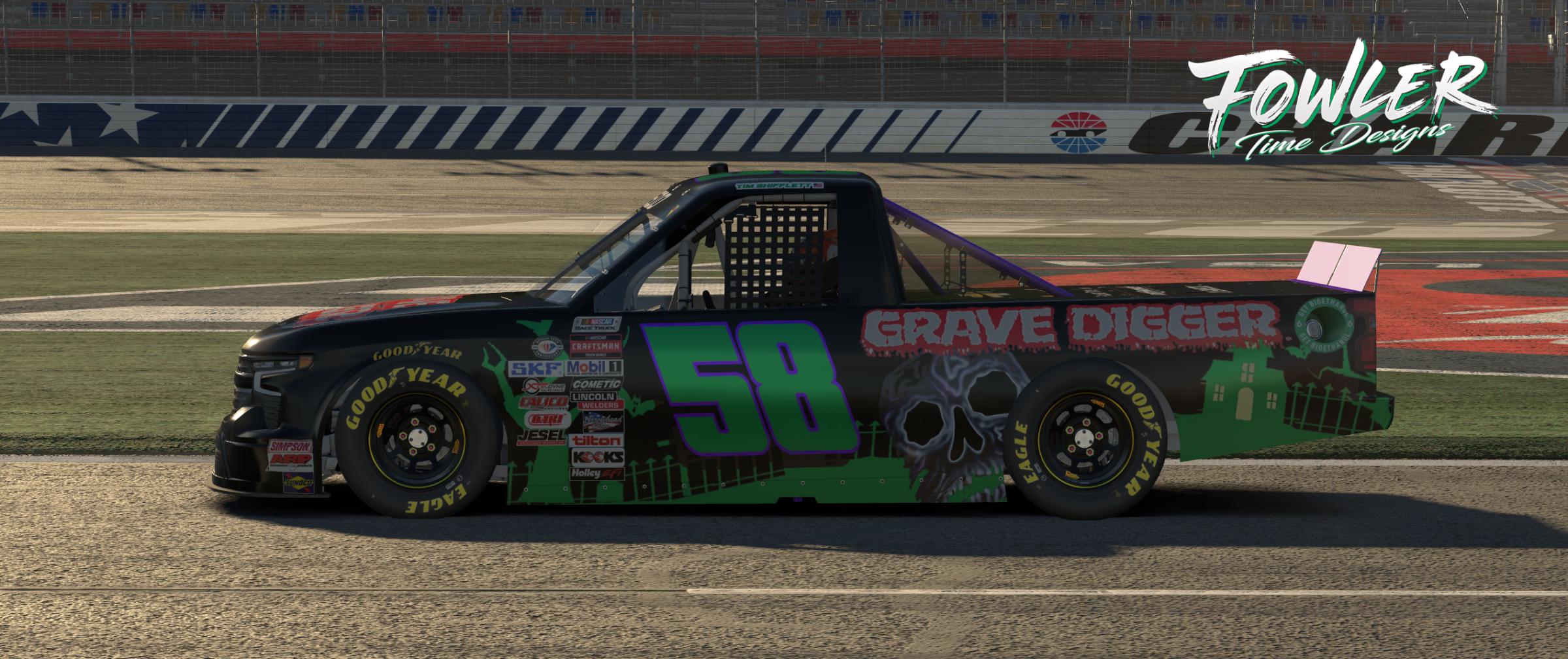 Preview of Chevrolet Silverado Grave Digger 2026 by John Fowler2