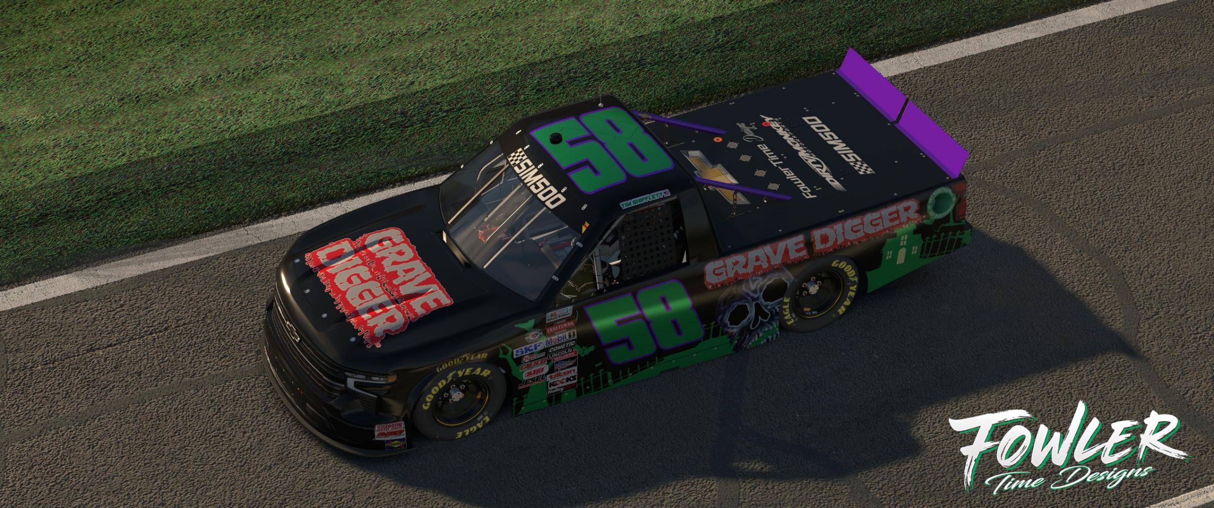 Preview of Chevrolet Silverado Grave Digger 2026 by John Fowler2