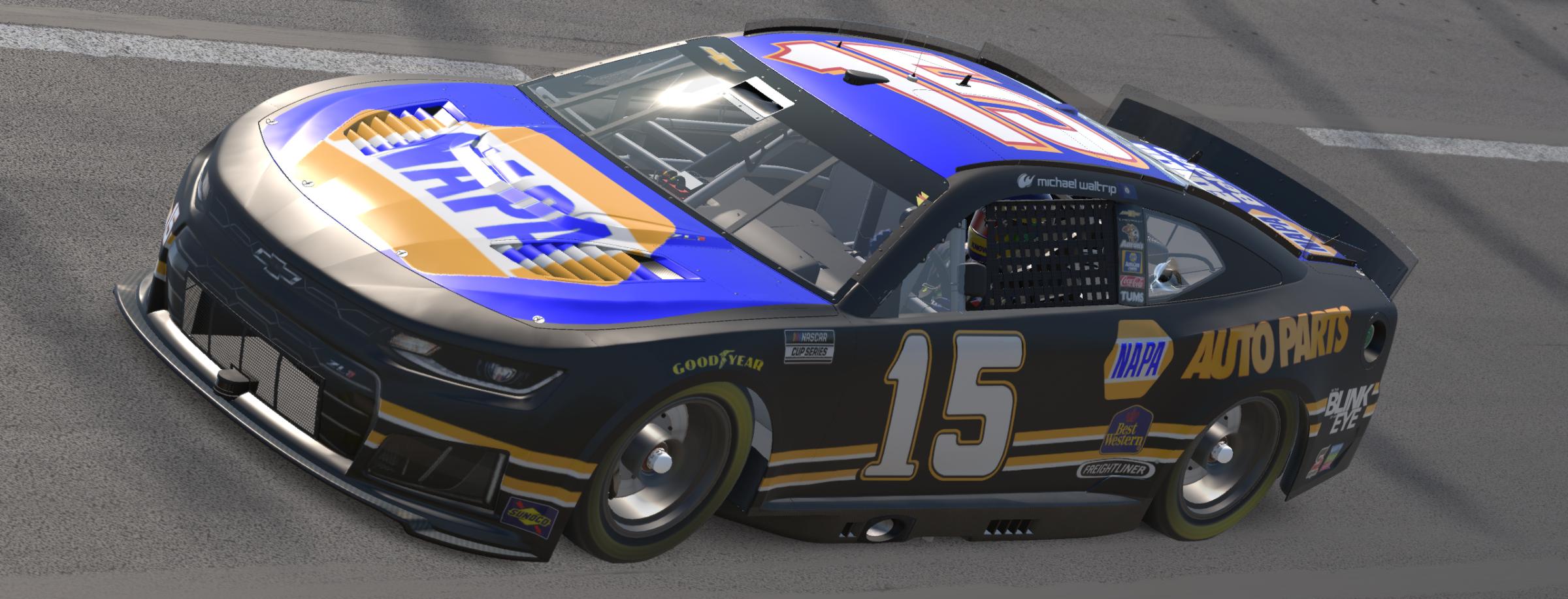 Preview of Michael Waltrip 2011 Daytona 500 by Kensley Smith
