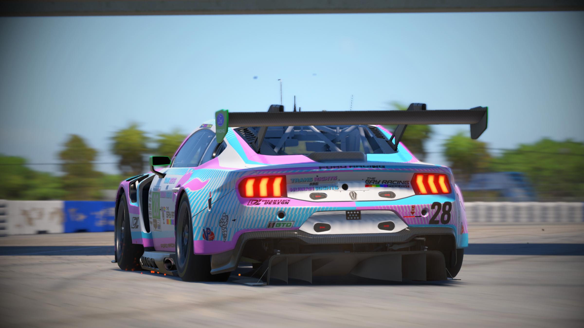 Preview of The Gay Racing Podcast - Trans Rights are Human Rights by Zack Moses