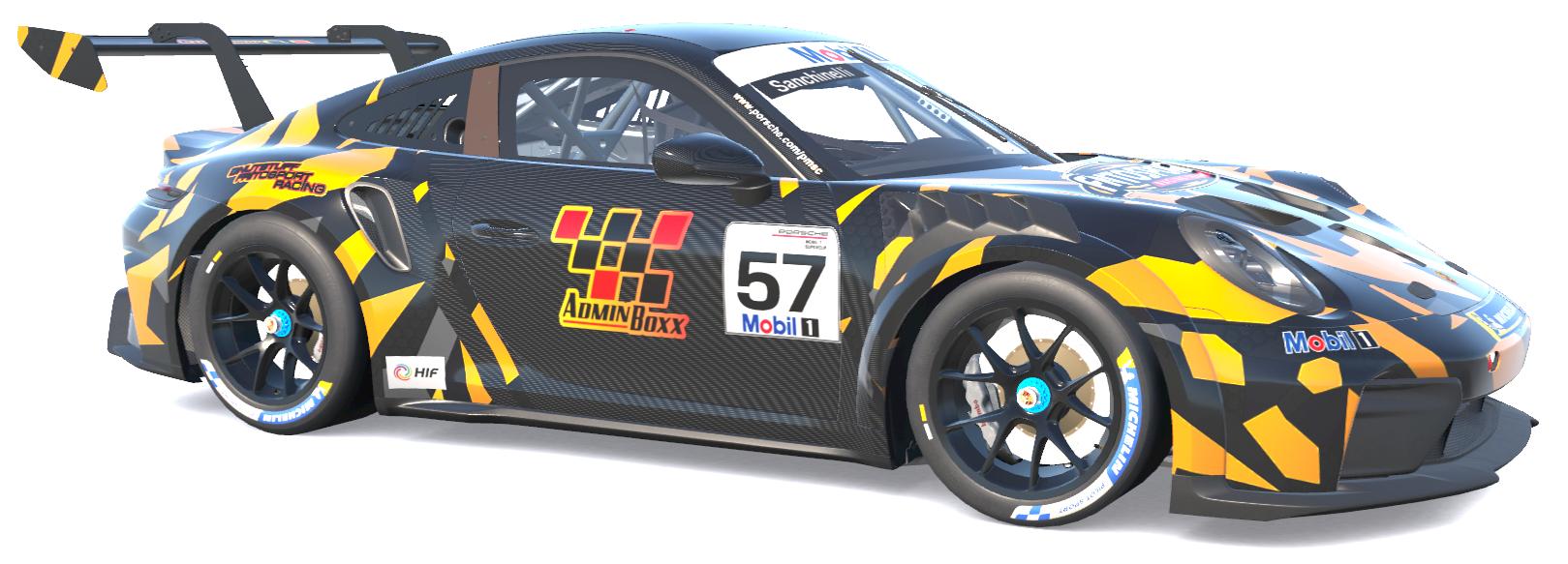 Preview of Porsche 992 2 Cup yellastrike Fritosport ADMNBxxDNUTSTUFF by Edgar S.